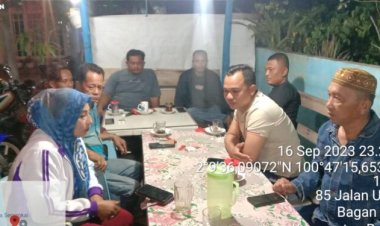 Guna Mencegah Kamtibmas, Lurah Bersama Bhabinkamtibmas, Babinsa dan Ketua RT Lakukan Patroli Malam