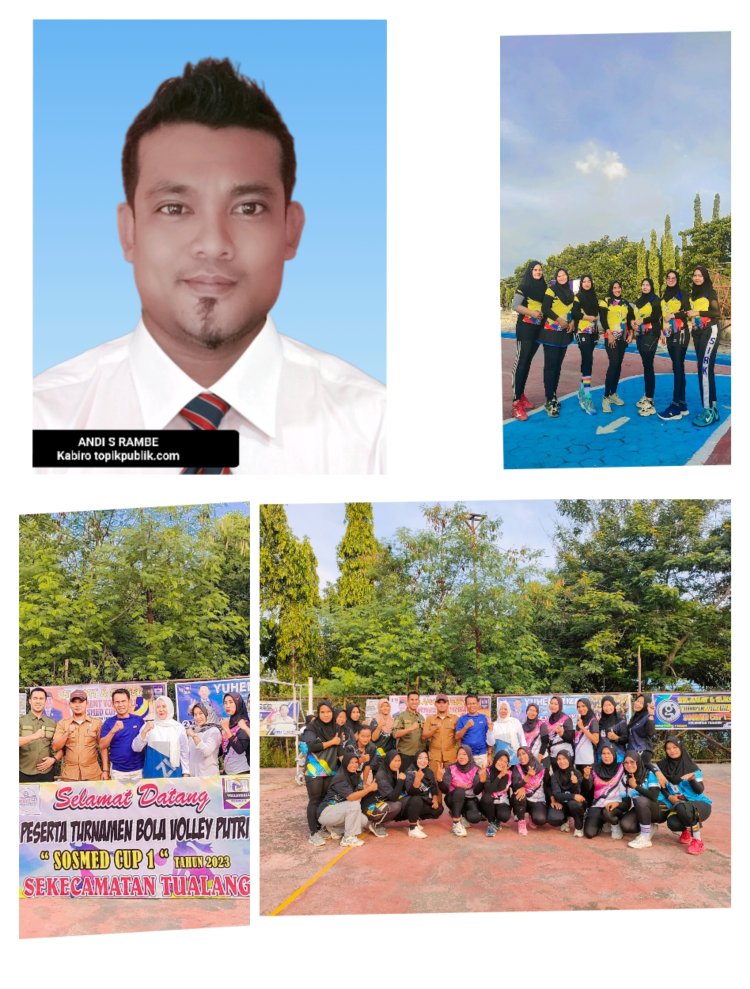 Selamat Dan Sukses Atas Pertandingan Volly Putri  SOSMED CUP 1 Tingkat Kecamatan