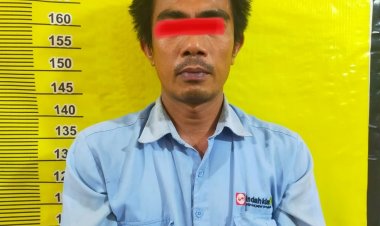 Tim Opsnal Polsek Tualang bersama Security PT.IKPP berhasil melakukan Penangkapan pelaku pencurian cable grounding/arde milik PT IKPP Tbk