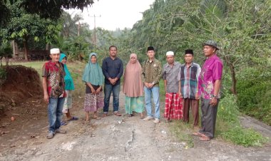Nestapa Kampuang Tua Lagan Kinali, Puluhan Tahun Mengeluhkan Jalan Rusak dan Terputus