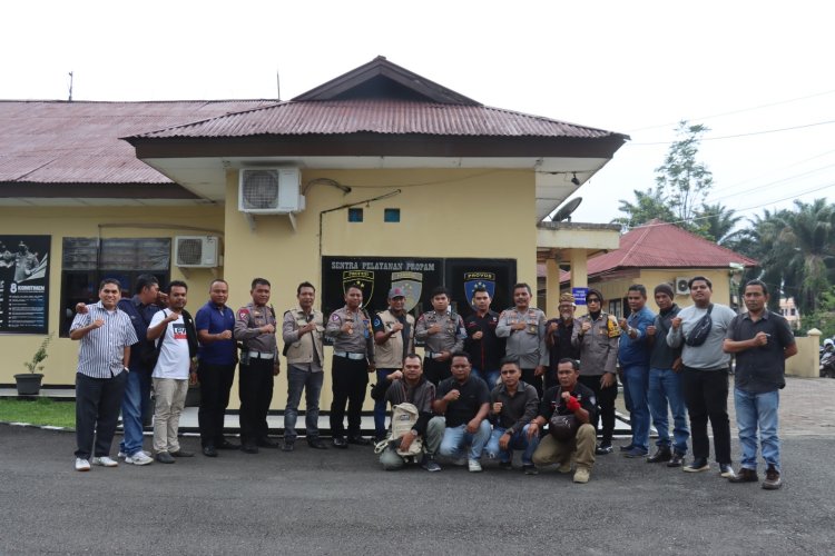 Perlakuan Tidak Ramah Oknum Personel Satlantas Pada Jurnalis, Berujung Damai Setelah Proses Mediasi