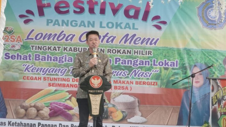 Bupati Rohil Buka Festival Pangan Lokal