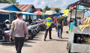 Ciptakan Kamtibmas Kondusif, Polsek Tualang Laksanakan Patroli Dan Pengamanan Di Tempat Ibadah dan Tempat Keramian*