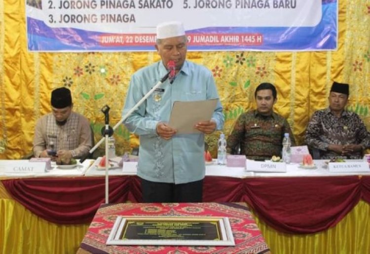 PEMEKARAN KEJORONGAN; HINGGA 22 DESEMBER 2023 PASAMAN BARAT SUDAH RESMIKAN 29 JORONG