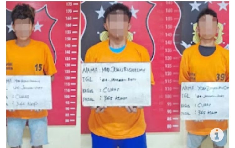 "Polresta Deli Serdang Berhasil Menangkap Komplotan Begal Bersenjata Tajam yang Beraksi di Wilayah Hukumnya."