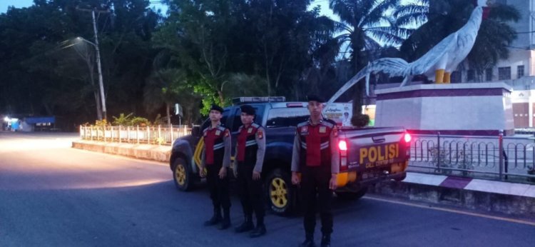 Operasi Tertib Ramadhan: Sat Samapta Polres Rohil Memperkuat Pengamanan dan Patroli Subuh