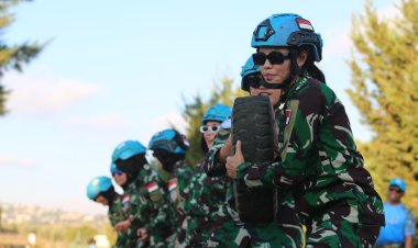 Prajurit Satgas Indobatt XXIII-R/UNIFIL Gelar Lomba Meriahkan HUT ke-79 RI di Lebanon
