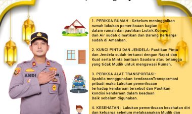 Tips Mudik Aman dan Nyaman Jelang Lebaran Iedul Fitri 1446 H