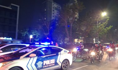 Patroli Sinergitas TNI-Polri Jaga Keamanan di Pekanbaru 