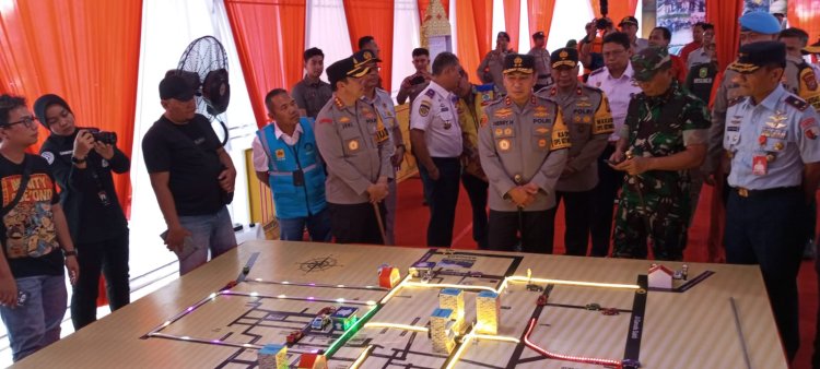 Tinjau POS PAM, Kapolda Riau Minta Petugas Respon Cepat Jika Ada Kemacetan