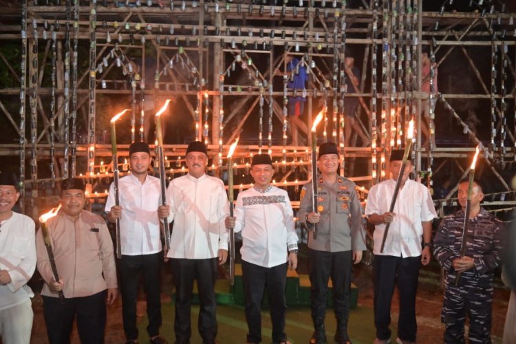 Gelar Festival lampu colok, Kabupaten Bengkalis Jaga Kearifan Lokal