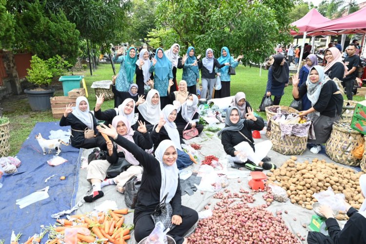 Gerakan Pangan Murah Diserbu Warga Dikabupaten Bengkalis