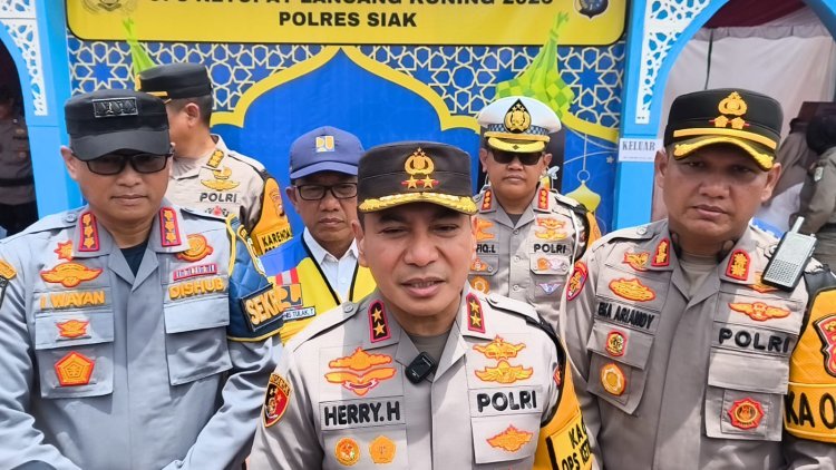 Tinjau Pospam di Siak Dan Pelalawan, Kapolda Riau: Pelayanan Kepada Masyarakat Harus Magnum Opus