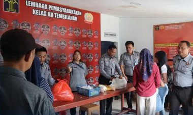 Pasca Idul Fitri, Jadwal Kunjungan Lapas Tembilahan Kembali Buka