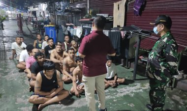 Berantas Peredaran Gelap Narkoba dan Modus Penipuan, Tim Gabungan Gelar Razia Gabungan