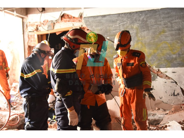 INASAR Laksanakan Join Operation dengan Tim USAR Singapura, Myanmar, Vietnam, dan Filipina