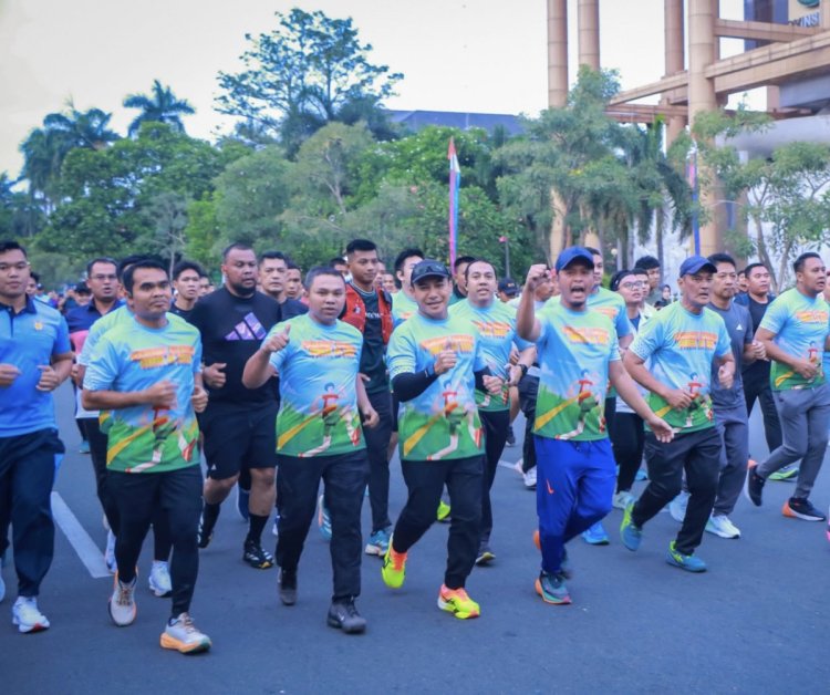 Wali Kota Pekanbaru dan Wawako Ikuti Karhutla Fun Run 5K 2025, Wujud Kampanye Gaya Hidup Sehat dan Peduli Lingkungan