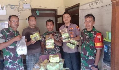 Koramil Masalembu Gagalkan Penyelundupan 35 Kg Sabu