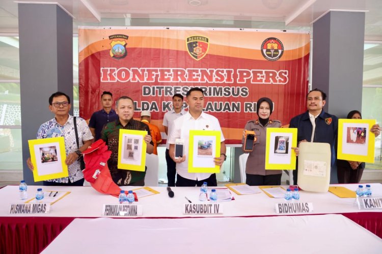 Polisi Ungkap Dugaan Penyalahgunaan BBM Bersubsidi di Sejumlah SPBU di Kota Batam