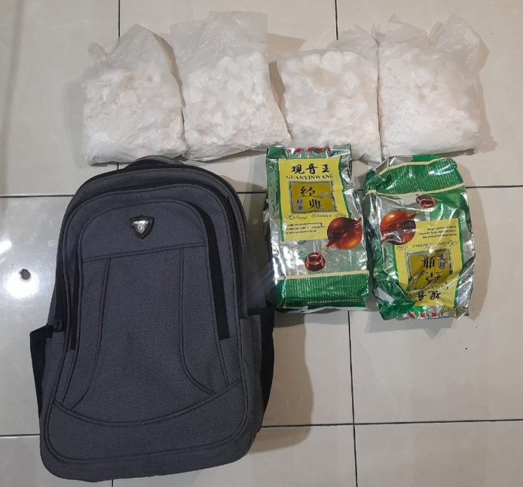 Transaksi Narkoba di Gagalkan Polda Riau, 2 Kg Sabu dan 1,8 Kg Heroin Disita