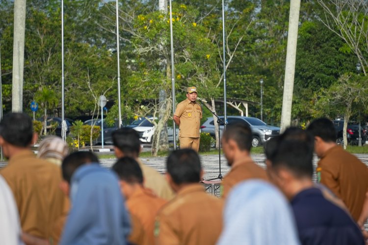 Wabup Siak Husni Merza Pamit ke ASN