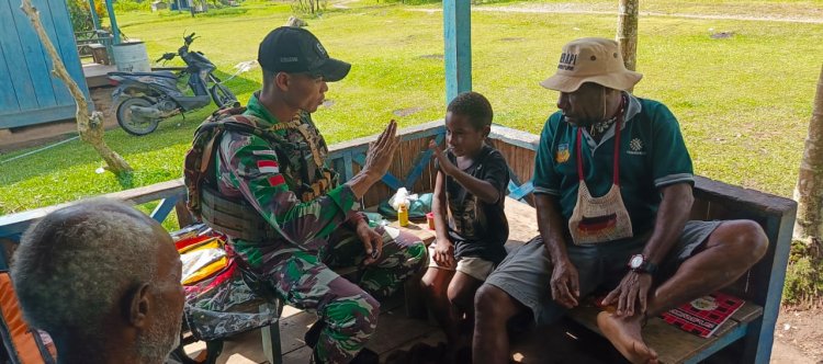 Layanan Kesehatan TNI untuk Warga Mamberamo Tengah