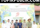 Polda Riau Tanam Pohon Peringati Hari Lingkungan & Bhayangkara ke-79