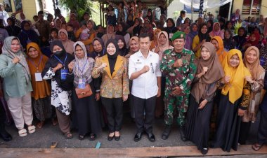 DPR RI Bersama Mitra Kerja BGN, Sosialisasi Makan Bergizi Gratis Serta Dorong Pemenuhan Gizi Anak dan Ibu di Bagansiapiapi