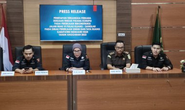 Kejari Indragiri Hilir Tetapkan Tersangka Korupsi Proyek Rekonstruksi Jalan Ruas VI Pulau Kijang – Sanglar Tahun Anggaran 2023