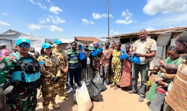 TNI Rayakan Idul Adha 1446 H di Kongo Bersama Warga Konflik