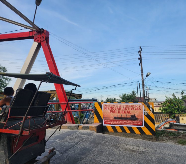 Warga Tanjung Balai Tolak PMI Ilegal