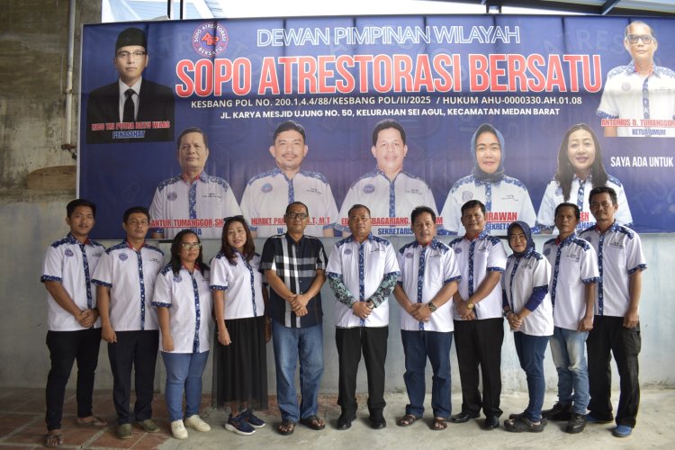 Sekda Deli Serdang Gabung Sopo ATRestorasi Bersatu