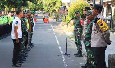 Kodim dan Polres Boyolali Amankan Kunjungan Wapres Gibran