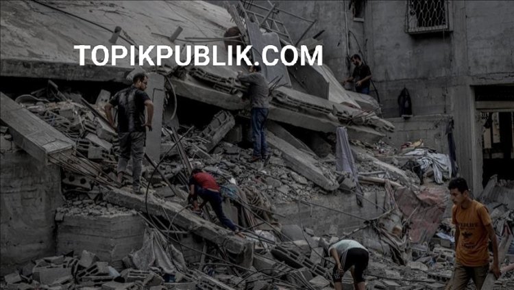 Gaza Dibombardir, 97 Tewas Termasuk Anak-Anak dan Pengungsi