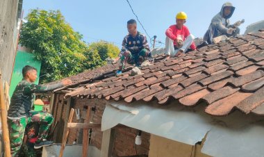 Pengerjaan Renovasi RTLH TMMD 125 Kodim 0735/Surakarta Dikebut