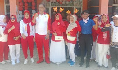 BPBD Rohil Meriahkan HUT RI ke-80 dengan Permainan Rakyat di Bagansiapiapi