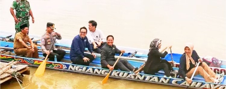 Tina Talisa Tinjau Persiapan Festival Pacu Jalur Kuansing 2025