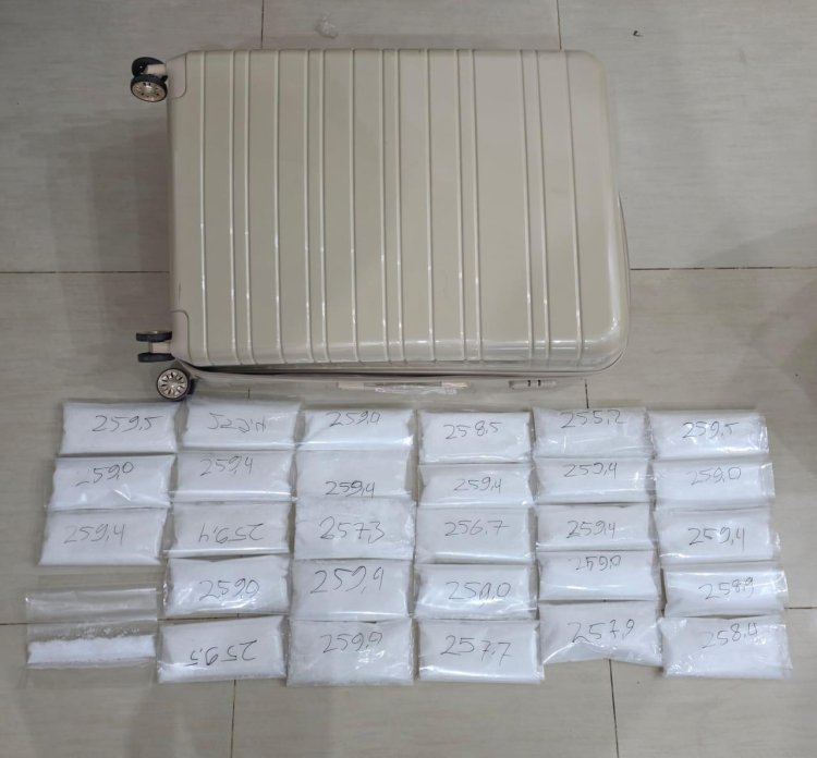 Penyelundupan 13 Kg Sabu ke Kendari Digagalkan Polda Riau dan AVSEC Bandara SSK ll Pekanbaru