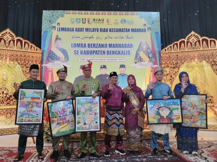 Lomba Berzanji Marhaban 2025, Pemkab Bengkalis Tekankan Pelestarian Budaya Melayu Islam