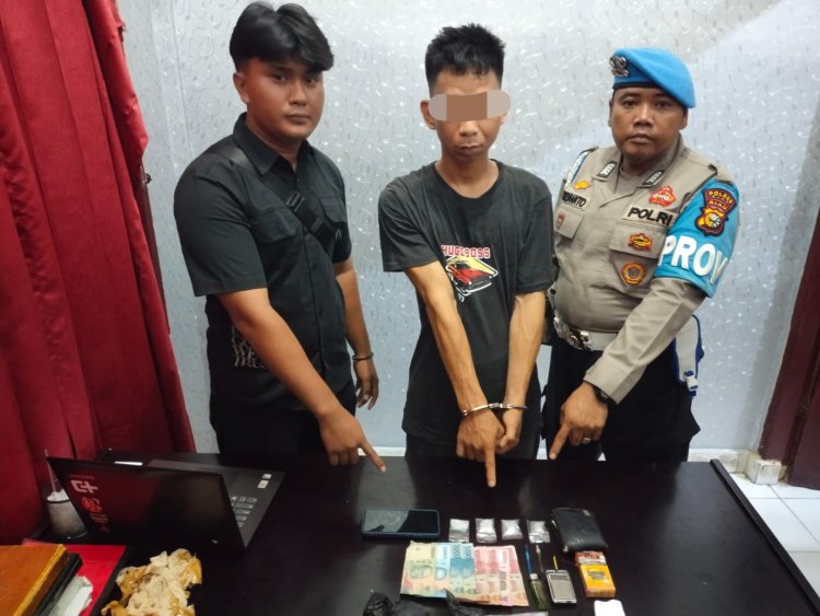 Penyalahgunaan Narkoba di Kecamatan Koto Gasib Dibekuk Polisi
