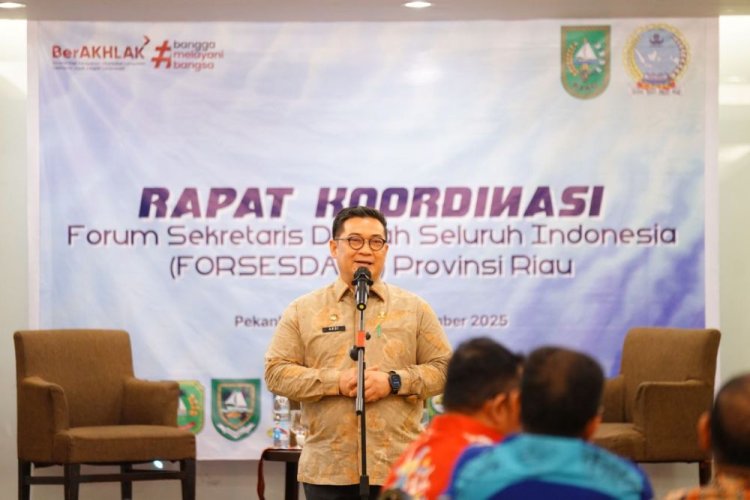 Forum Sekda Riau Bahas Penataan ASN PPPK 2025, Syahrial Abdi Tekankan Sinergi Daerah