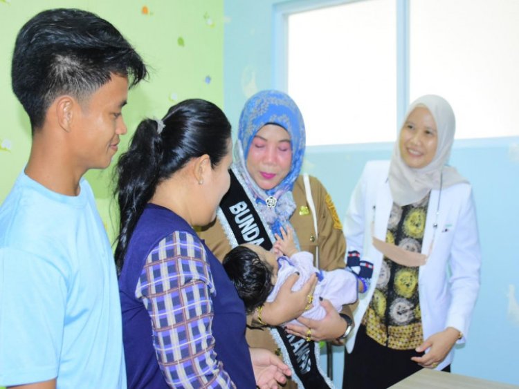 Bunda PAUD Kampar Tinjau Pelayanan Ibu dan Anak di RSUD Bangkinang