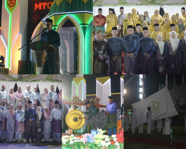 Bupati Inhil Buka MTQ ke-55, Serukan Generasi Qurani Berakhlak Mulia