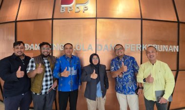 Bupati Siak Perjuangkan PSR dan Jalan Produksi ke BPDPKS