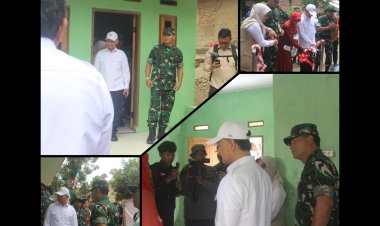 Penutupan TMMD 126 Pandeglang, RLTH Diresmikan