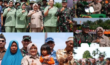 TMMD Bangun Desa Hingga Pelosok Siak