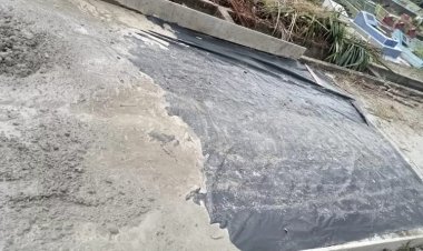 Proyek Jalan Kuburan di Bagan Punak Diduga Asal Jadi, LSM Desak Perkim Cek Lapangan