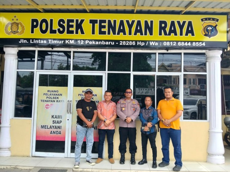 Kapolsek Tenayan Raya Gaungkan Kolaborasi Publik Demi Keamanan Wilayah