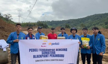 DT Peduli Riau Salurkan Bantuan ke Aceh, Sumbar, dan Sumut