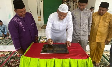 Wako Dumai H. Paisal Resmikan Masjid Raudatul Farihin di Tanjung Penyembal